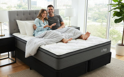 The Ava Mattress & NZ Made Bed Base with Drawers — Made in Auckland