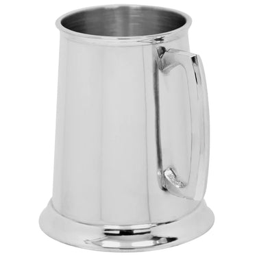 1 Pint Pewter Beer Mug Tankard With Classic Handle at Online8 Furniture Auckland NZ