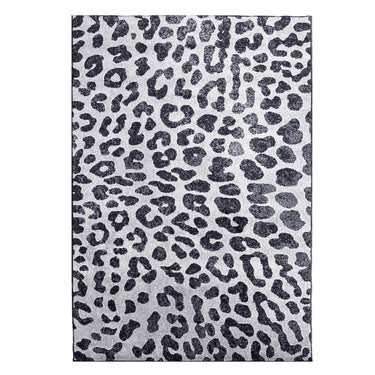 Asana Leopard Black/White Rug