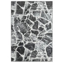 Asana Stone Black/Grey Rug