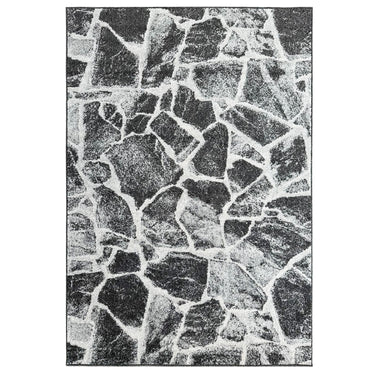 Asana Stone Black/Grey Rug