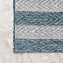Coast Outdoor Stripe Blue Rug