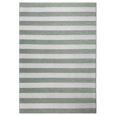 Coast Outdoor Stripe Green Rug