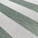 Coast Outdoor Stripe Green Rug