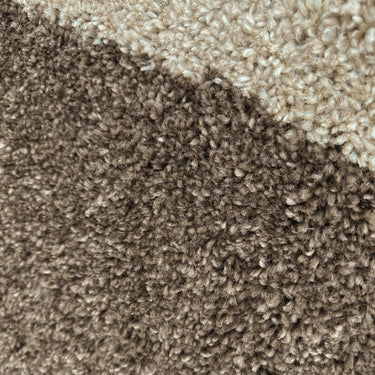 Avery Border Brown Rug Mat