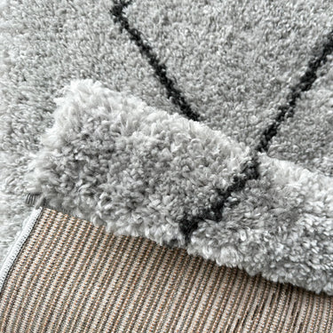Avery Diamond Grey Rug Mat
