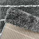 Avery Stripe Charcoal Rug Mat