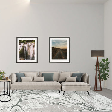 Hudson Marble Green Rug