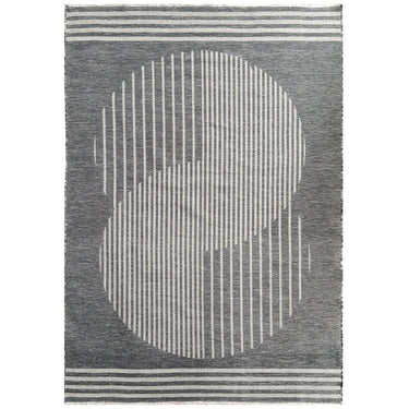 Harlow Reversible Orbit Grey Rug