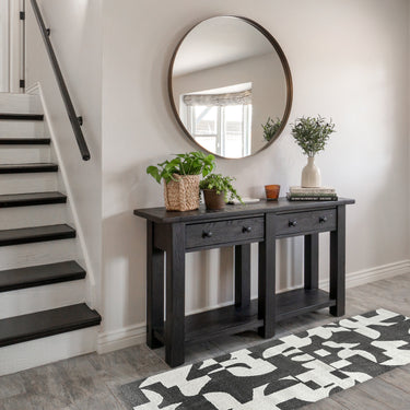Lucas Urban Black/White Rug Mat