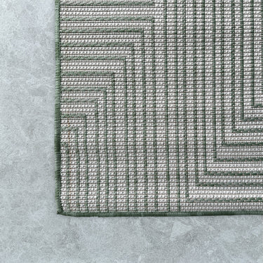 Porto Axis Green Rug