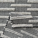 Ridge Ivory/Black Rug