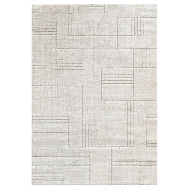 Strata Linear Beige Rug