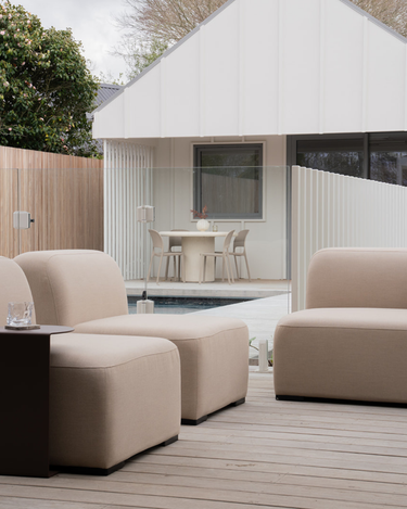 Stormy Outdoor Modular Sofa lifestyle