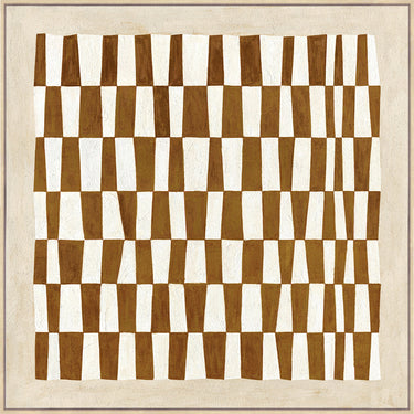 Checked Out Print Framed Canvas Wall Art at Online8 Furniture Auckland NZ