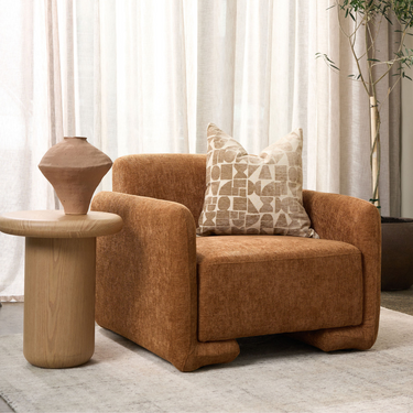 Tanner Chair - Caramel lifestyle