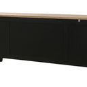 Manoir Sideboard interior storage compartments open