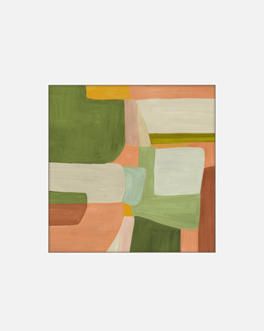 Tetric Print Framed Canvas Wall Art at Online8 Furniture Auckland NZ