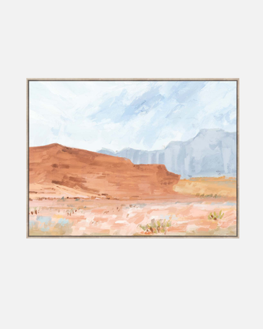 Red Rock Print Framed Canvas Wall Art at Online8 Furniture Auckland NZ