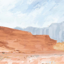 Red Rock Print Framed Canvas Wall Art at Online8 Furniture Auckland NZ