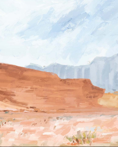 Red Rock Print Framed Canvas Wall Art at Online8 Furniture Auckland NZ