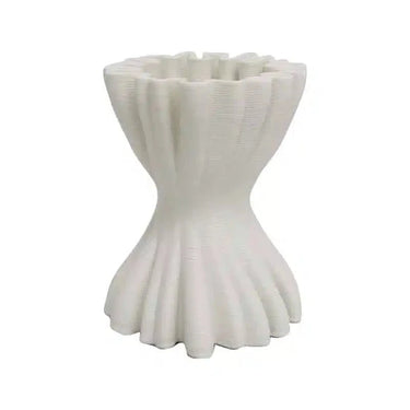 3D Vase Camden Small - White at Online8 Furniture Auckland NZ