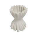 3D Vase Camden Small - White at Online8 Furniture Auckland NZ