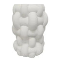 3D Vase Catalina - White at Online8 Furniture Auckland NZ