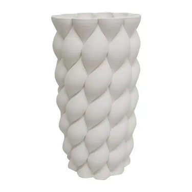 3D Vase Cody - White at Online8 Furniture Auckland NZ
