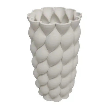 3D Vase Cody - White at Online8 Furniture Auckland NZ