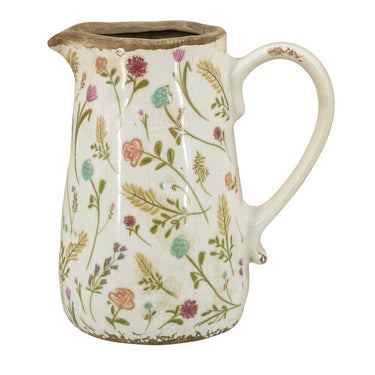 Flower Pitcher Vase - 18cm at Online8 Furniture Auckland NZ
