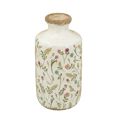 Flower Vase - Multi-Coloured 27cm at Online8 Furniture Auckland NZ