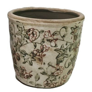 Autumn Floral Pot - 14cm at Online8 Furniture Auckland NZ