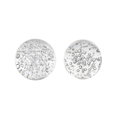 Bubble Spheres - Clear - Set of 2 (10cm)