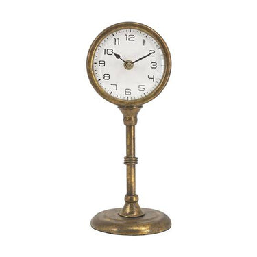 Pedestal Table Clock - Soft Gold - Small (29.5cm)