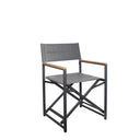 Xeta Outdoor Directors Chair Black / Natural