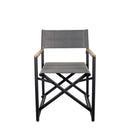 Xeta Outdoor Directors Chair Black / Natural