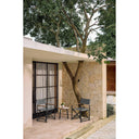 Xeta Outdoor Directors Chair Black / Natural