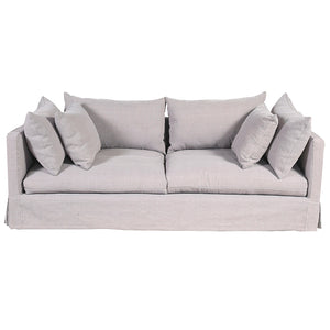 Long Island Slip Cover Sofa - Natural Linen