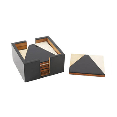 Delter Gilded Square Coaster Set of 6