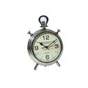 Imperial Table Clock - Brushed Nickel