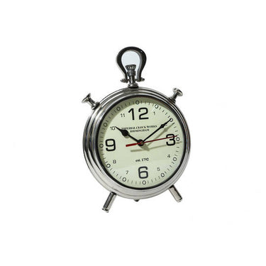 Imperial Table Clock - Brushed Nickel