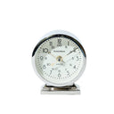 Tower Bridge Table Clock - Polished Nickel