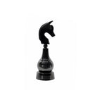 Knight Chess Ornament - Black Nickel (33cm)