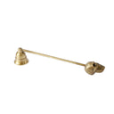 Skull Candle Snuffer - Brass
