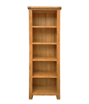 Kensington Oak Bookcase - 1800x600 at Online8 Furniture Auckland NZ