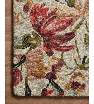 Belladonna Rug BLM-01 - Ivory/Raspberry - 236x297cm