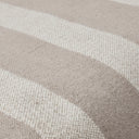 Broste Sigrid Pouf light grey beige detail view