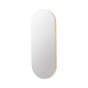 BROSTE Mirror Alva Oval Natural Oak