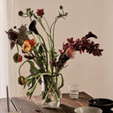 BROSTE Vase Ellen Clear Black styled